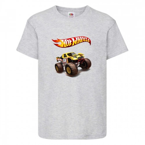 Футболка детская Хот Вилс 0013 (HotWheels) серая (HTW gry 0013) 104 см Футболка детская Хот Вилс 0013 (HotWheels) серая (HTW gry 0013) 104 см