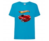 Футболка детская Хот Вилс 003 (HotWheels) синяя (HTW blu 003) 104 см Футболка детская Хот Вилс 003 (HotWheels) синяя (HTW blu 003) 104 см