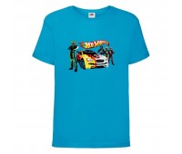 Футболка детская Хот Вилс 005 (HotWheels) синяя (HTW blu 005) 116 см Футболка детская Хот Вилс 005 (HotWheels) синяя (HTW blu 005) 116 см
