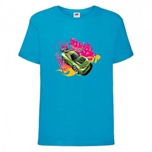 Футболка детская Хот Вилс 006 (HotWheels) синяя (HTW blu 006) 116 см Футболка детская Хот Вилс 006 (HotWheels) синяя (HTW blu 006) 116 см