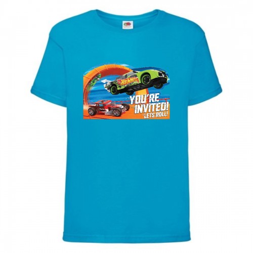 Футболка детская Хот Вилс 0010 (HotWheels) синяя (HTW blu 0010) 116 см Футболка детская Хот Вилс 0010 (HotWheels) синяя (HTW blu 0010) 116 см