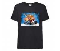 Футболка детская Хот Вилс 001 (HotWheels) черная (HTW blc 001) 116 см Футболка детская Хот Вилс 001 (HotWheels) черная (HTW blc 001) 116 см