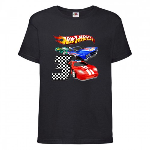 Футболка детская Хот Вилс 004 (HotWheels) черная (HTW blc 004) 116 см Футболка детская Хот Вилс 004 (HotWheels) черная (HTW blc 004) 116 см
