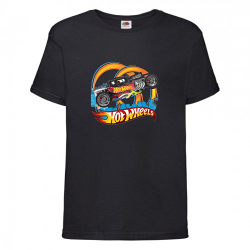Футболка детская Хот Вилс 009 (HotWheels) черная (HTW blc 009) 116 см Футболка детская Хот Вилс 009 (HotWheels) черная (HTW blc 009) 116 см