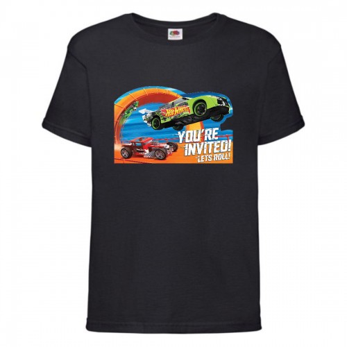 Футболка детская Хот Вилс 0010 (HotWheels) черная (HTW blc 0010) 128 см Футболка детская Хот Вилс 0010 (HotWheels) черная (HTW blc 0010) 128 см
