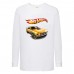 Лонгслив реглан Хот Вилс 002 (HotWheels) белый (HTW wh 002) 104 см