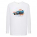 Лонгслив реглан Хот Вилс 007 (HotWheels) белый (HTW wh 007) 104 см