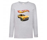 Лонгслив реглан Хот Вилс 002 (HotWheels) серый (HTW gry 002) 104 см