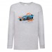 Лонгслив реглан Хот Вилс 007 (HotWheels) серый (HTW gry 007) 104 см