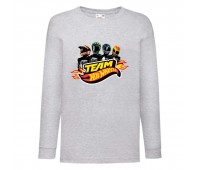 Лонгслив реглан Хот Вилс 008 (HotWheels) серый (HTW gry 008) 104 см