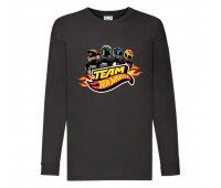 Лонгслив реглан Хот Вилс 008 (HotWheels) черный (HTW blc 008) 104 см