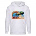 Худи детская Хот Вилс 0010 (HotWheels) серая (HTW gry 0010) 128 см