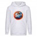 Худи детская Хот Вилс 0011 (HotWheels) серая (HTW gry 0011) 152 см