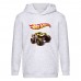 Худи детская Хот Вилс 0013 (HotWheels) серая (HTW gry 0013) 152 см
