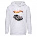 Худи детская Хот Вилс 0014 (HotWheels) серая (HTW gry 0014) 152 см