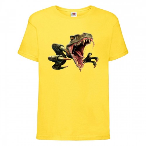 Футболка детская Парк Юрского Периода 0011 (Jurassic Park) желтая (JPK yel 0011) 164 см Футболка детская Парк Юрского Периода 0011 (Jurassic Park) желтая (JPK yel 0011) 164 см