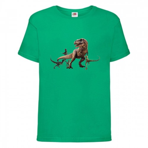 Футболка детская Парк Юрского Периода 001 (Jurassic Park) зеленая (JPK grn 001) 164 см Футболка детская Парк Юрского Периода 001 (Jurassic Park) зеленая (JPK grn 001) 164 см