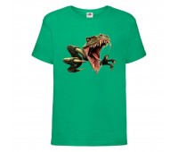 Футболка детская Парк Юрского Периода 0011 (Jurassic Park) зеленая (JPK grn 0011) 164 см Футболка детская Парк Юрского Периода 0011 (Jurassic Park) зеленая (JPK grn 0011) 164 см