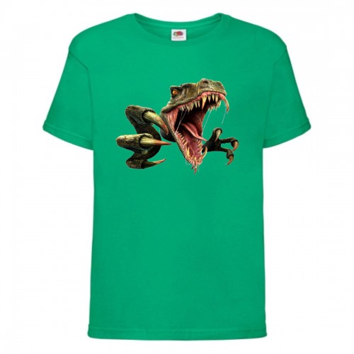 Футболка детская Парк Юрского Периода 0011 (Jurassic Park) зеленая (JPK grn 0011) 152 см Футболка детская Парк Юрского Периода 0011 (Jurassic Park) зеленая (JPK grn 0011) 152 см