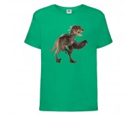 Футболка детская Парк Юрского Периода 0015 (Jurassic Park) зеленая (JPK grn 0015) 164 см Футболка детская Парк Юрского Периода 0015 (Jurassic Park) зеленая (JPK grn 0015) 164 см