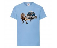 Футболка детская Парк Юрского Периода 005 (Jurassic Park) голубая (JPK lbl 005) 164 см Футболка детская Парк Юрского Периода 005 (Jurassic Park) голубая (JPK lbl 005) 164 см