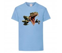 Футболка детская Парк Юрского Периода 0011 (Jurassic Park) голубая (JPK lbl 0011) 116 см Футболка детская Парк Юрского Периода 0011 (Jurassic Park) голубая (JPK lbl 0011) 116 см