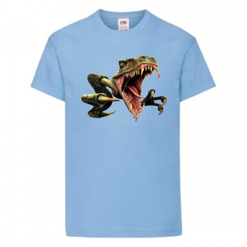 Футболка детская Парк Юрского Периода 0011 (Jurassic Park) голубая (JPK lbl 0011) 116 см Футболка детская Парк Юрского Периода 0011 (Jurassic Park) голубая (JPK lbl 0011) 116 см