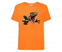 Футболка детская Парк Юрского Периода 0011 (Jurassic Park) оранжевая (JPK orn 0011) 164 см Футболка детская Парк Юрского Периода 0011 (Jurassic Park) оранжевая (JPK orn 0011) 164 см