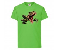 Футболка детская Парк Юрского Периода 0011 (Jurassic Park) светлозеленая (JPK lgrn 0011) 104 см Футболка детская Парк Юрского Периода 0011 (Jurassic Park) светлозеленая (JPK lgrn 0011) 104 см