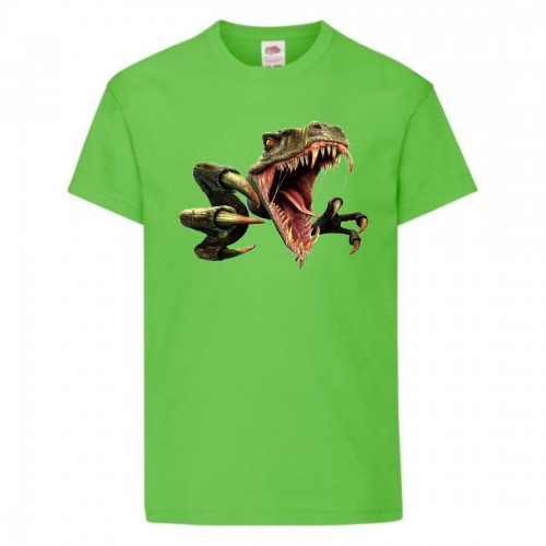 Футболка детская Парк Юрского Периода 0011 (Jurassic Park) светлозеленая (JPK lgrn 0011) 152 см Футболка детская Парк Юрского Периода 0011 (Jurassic Park) светлозеленая (JPK lgrn 0011) 152 см