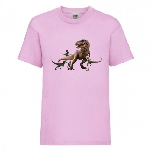 Футболка детская Парк Юрского Периода 001 (Jurassic Park) светлорозовая (JPK lpn 001) 104 см Футболка детская Парк Юрского Периода 001 (Jurassic Park) светлорозовая (JPK lpn 001) 104 см