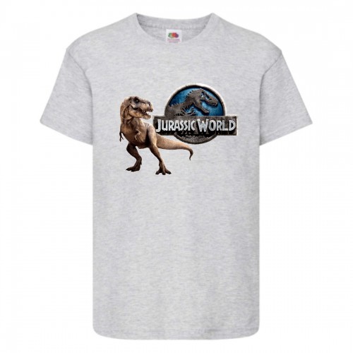 Футболка детская Парк Юрского Периода 005 (Jurassic Park) серая (JPK gry 005) 116 см Футболка детская Парк Юрского Периода 005 (Jurassic Park) серая (JPK gry 005) 116 см