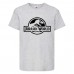 Футболка детская Парк Юрского Периода 0010 (Jurassic Park) серая (JPK gry 0010) 116 см