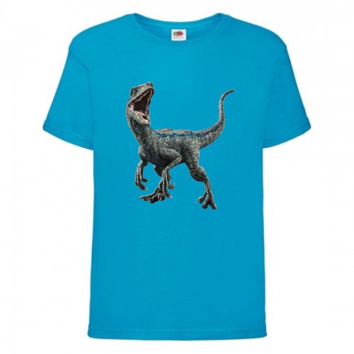 Футболка детская Парк Юрского Периода 003 (Jurassic Park) синяя (JPK blu 003) 116 см Футболка детская Парк Юрского Периода 003 (Jurassic Park) синяя (JPK blu 003) 116 см