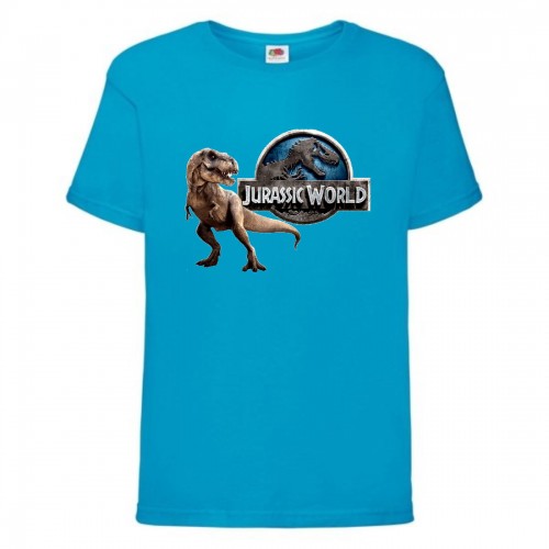 Футболка детская Парк Юрского Периода 005 (Jurassic Park) синяя (JPK blu 005) 116 см Футболка детская Парк Юрского Периода 005 (Jurassic Park) синяя (JPK blu 005) 116 см