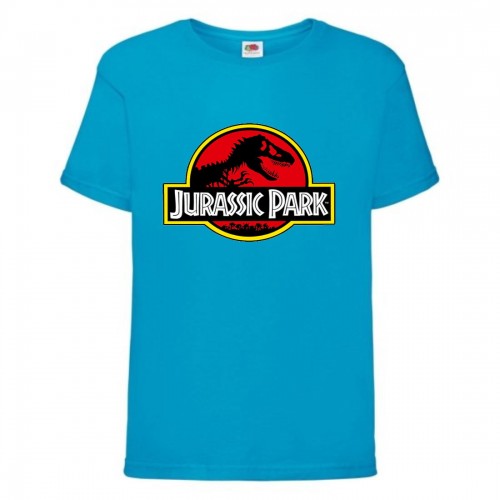 Футболка детская Парк Юрского Периода 006 (Jurassic Park) синяя (JPK blu 006) 128 см Футболка детская Парк Юрского Периода 006 (Jurassic Park) синяя (JPK blu 006) 128 см
