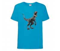 Футболка детская Парк Юрского Периода 0016 (Jurassic Park) синяя (JPK blu 0016) 116 см Футболка детская Парк Юрского Периода 0016 (Jurassic Park) синяя (JPK blu 0016) 116 см