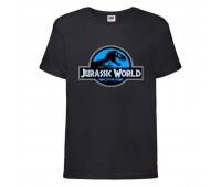 Футболка детская Парк Юрского Периода 009 (Jurassic Park) черная (JPK blc 009) 116 см