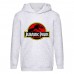 Худи детская Парк Юрского Периода 006 (Jurassic Park) серый (JPK gry 006) 116 см