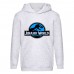 Худи детская Парк Юрского Периода 009 (Jurassic Park) серый (JPK gry 009) 164 см