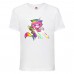 Футболка детская Радужная Кошка 002 (Rainbow Cat) белая (RNC wh 002) 116 см Футболка детская Радужная Кошка 002 (Rainbow Cat) белая (RNC wh 002) 116 см