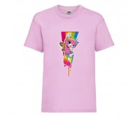 Футболка детская Радужная Кошка 004 (Rainbow Cat) светлорозовая (RNC lpn 004) 116 см Футболка детская Радужная Кошка 004 (Rainbow Cat) светлорозовая (RNC lpn 004) 116 см