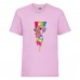 Футболка детская Радужная Кошка 004 (Rainbow Cat) светлорозовая (RNC lpn 004) 128 см Футболка детская Радужная Кошка 004 (Rainbow Cat) светлорозовая (RNC lpn 004) 128 см