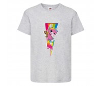 Футболка детская Радужная Кошка 004 (Rainbow Cat) серая (RNC gry 004) 116 см Футболка детская Радужная Кошка 004 (Rainbow Cat) серая (RNC gry 004) 116 см