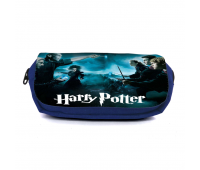 Школьный пенал Гарри Потер органайзер универсальный (Harry Potter-0015-blue) синий