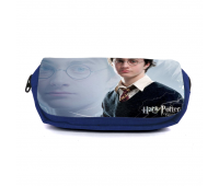 Школьный пенал Гарри Потер органайзер универсальный (Harry Potter-0017-blue) синий