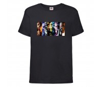 Футболка детская Мортал Комбат 005 (Mortal Combat) черная (MRC blc 005) 116 см