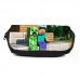 Школьный пенал Майнкрафт органайзер универсальный (Minecraft-0025-black) черный