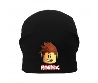 Шапка детская Роблокс черная (Roblox -0012) 50-52 см