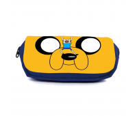 Школьный пенал Время приключений органайзер универсальный (Adventure time-007-blue) синий